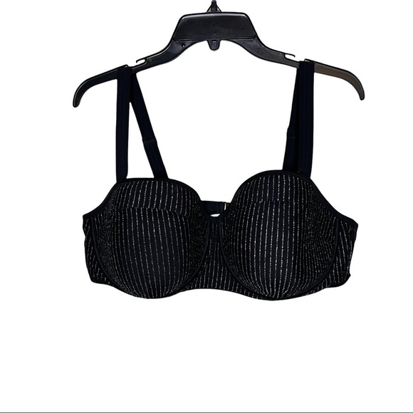 Swimsuits for All Gabifresh Metallic Underwire Bikini Top - Picture 1 of 7
